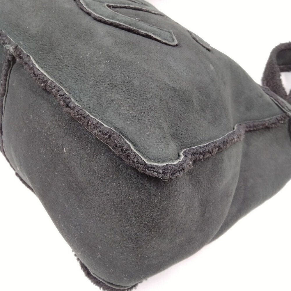 Auth Chanel Shoulder Bag Black Suede #43394C38 - Picture 6 of 9